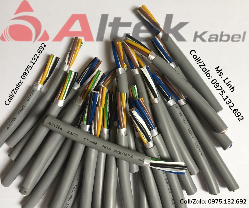 Cáp tín hiệu vặn xoắn RS-485 Altek Kabel